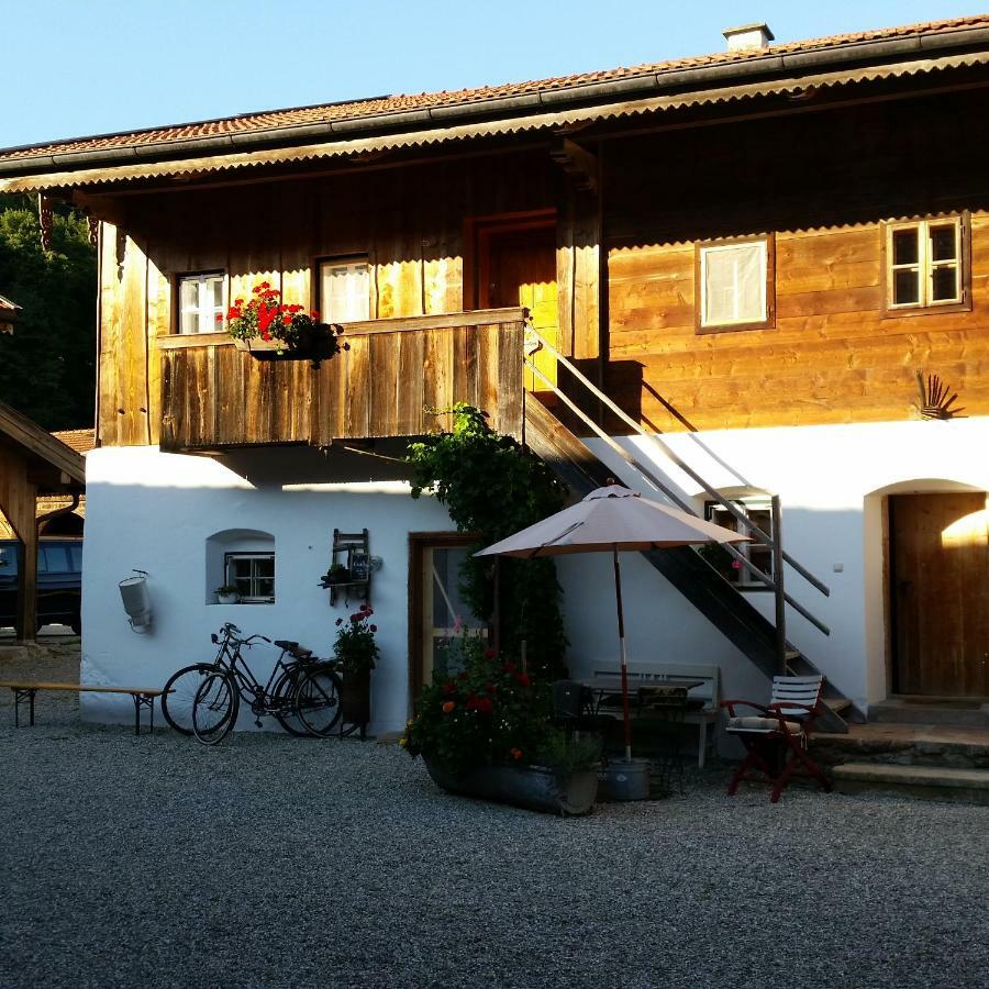 Villa Bauernhof Kaspergut Kirchberg bei Mattighofen Exterior foto